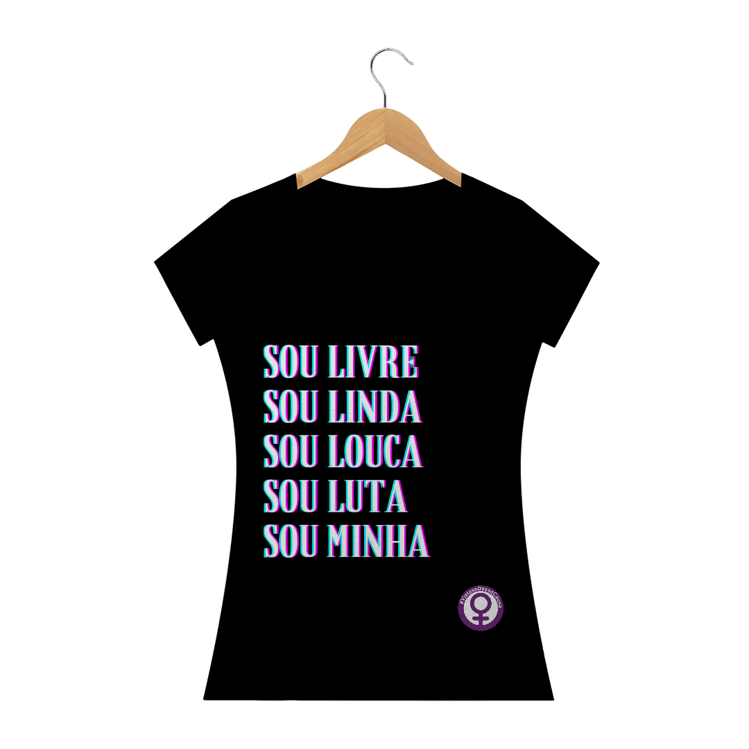 Nome do produto  Camiseta Sou Livre