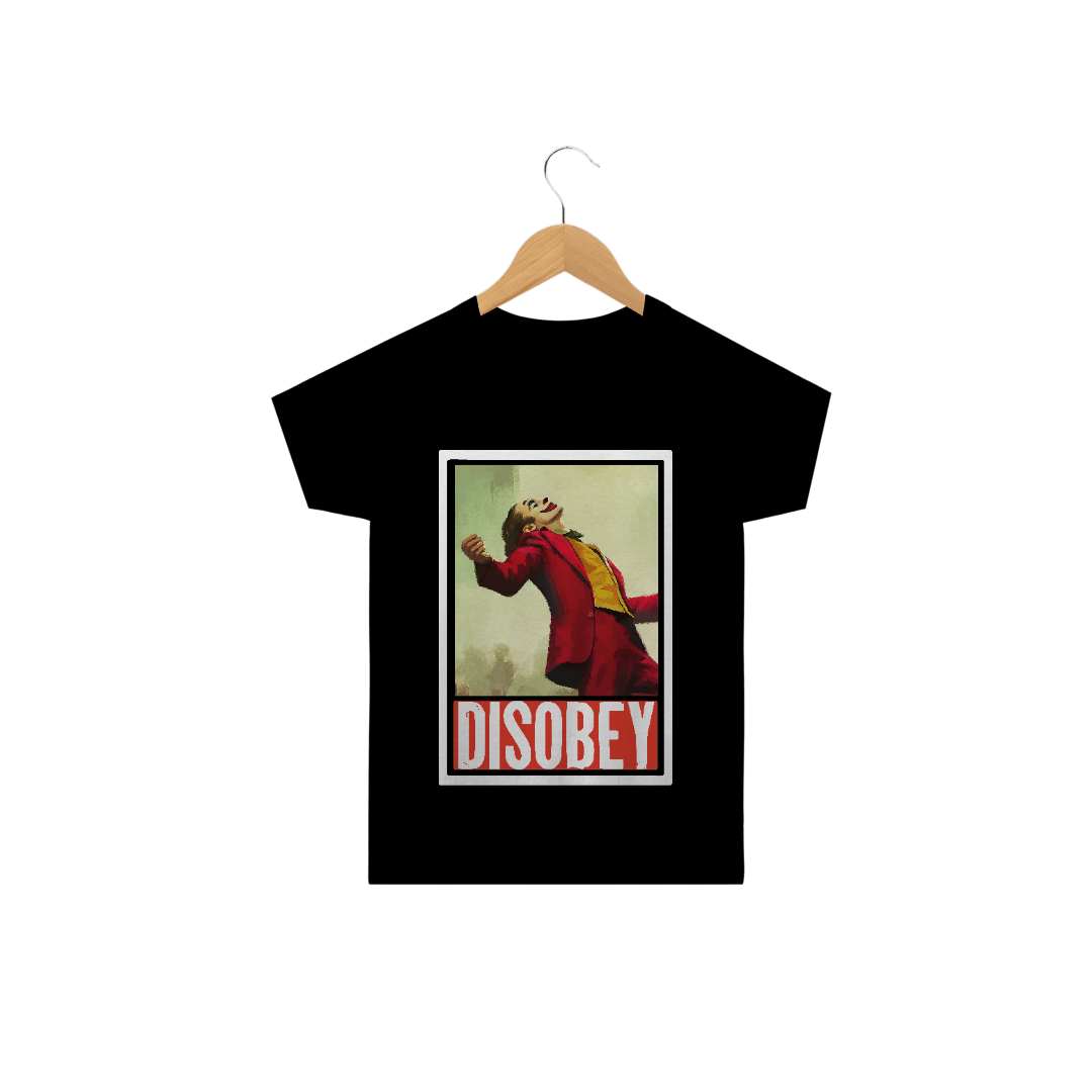 Nome do produto  Disobey - Joker (Infantil - Preta)