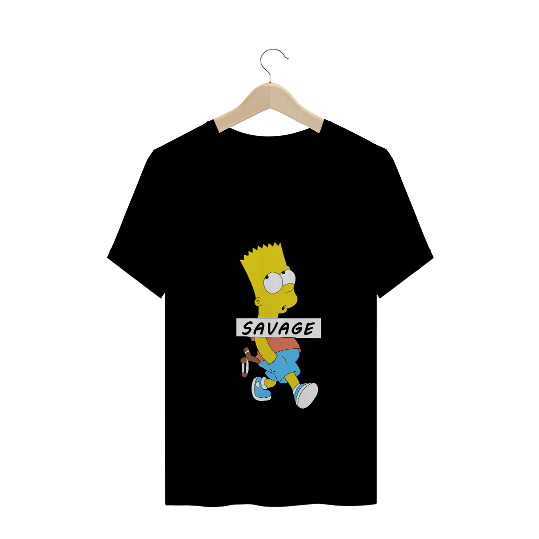 Nome do produto  t-shirt bart savage