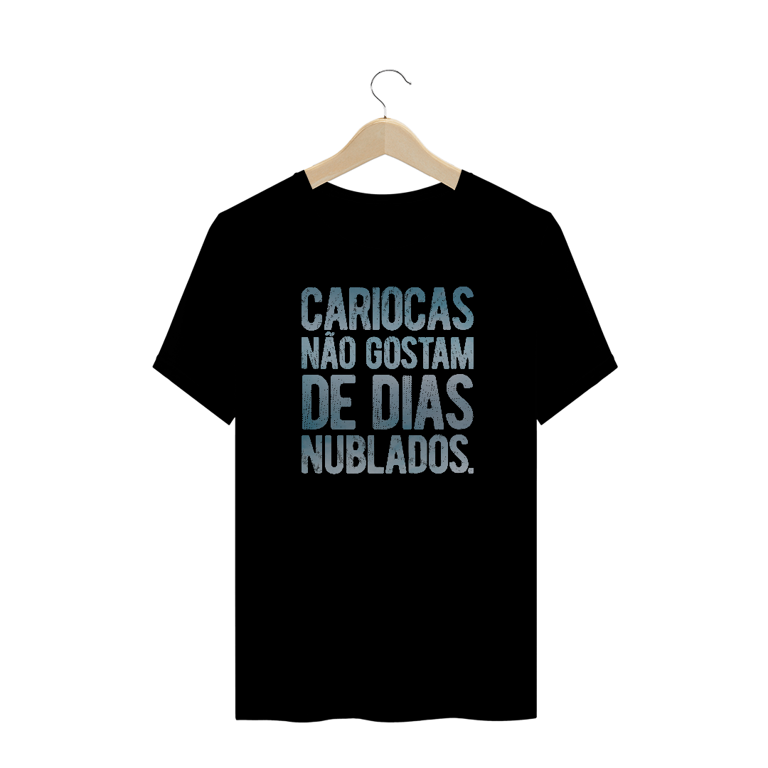 Nome do produto  Dias Nublados / T-Shirt Prime Masculina Preta