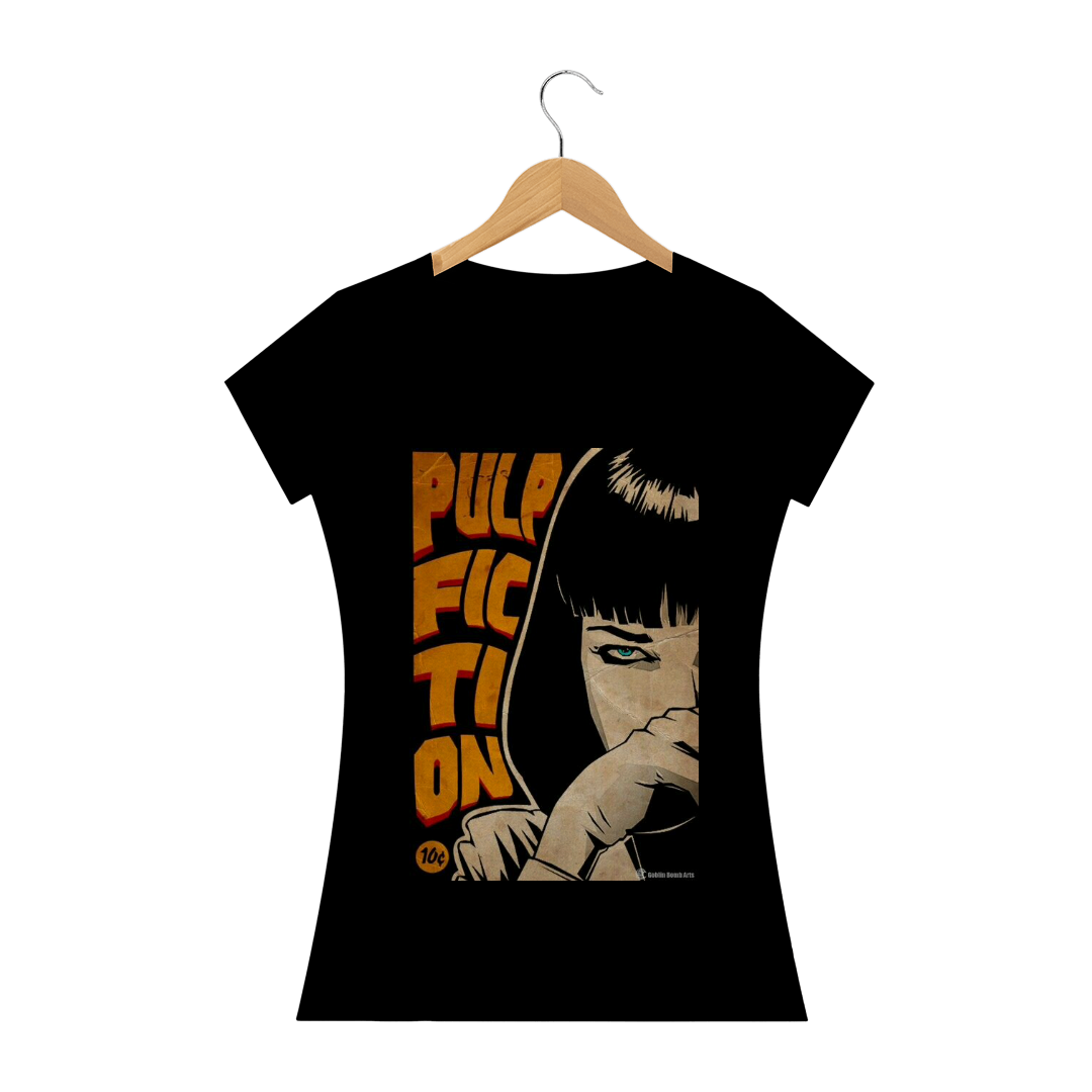 Nome do produto  Baby look pulp fiction