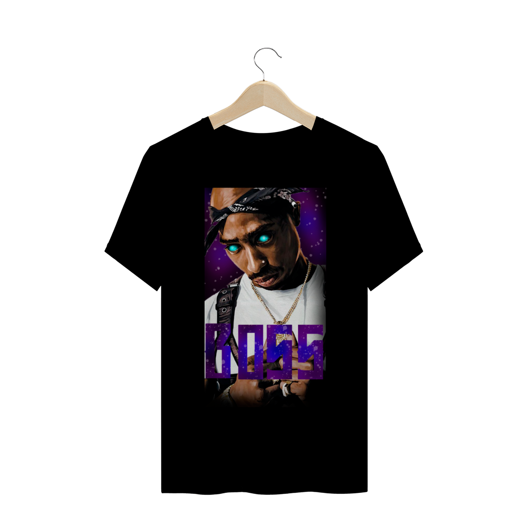 Nome do produto  Camiseta Tupac Boss Edição Black