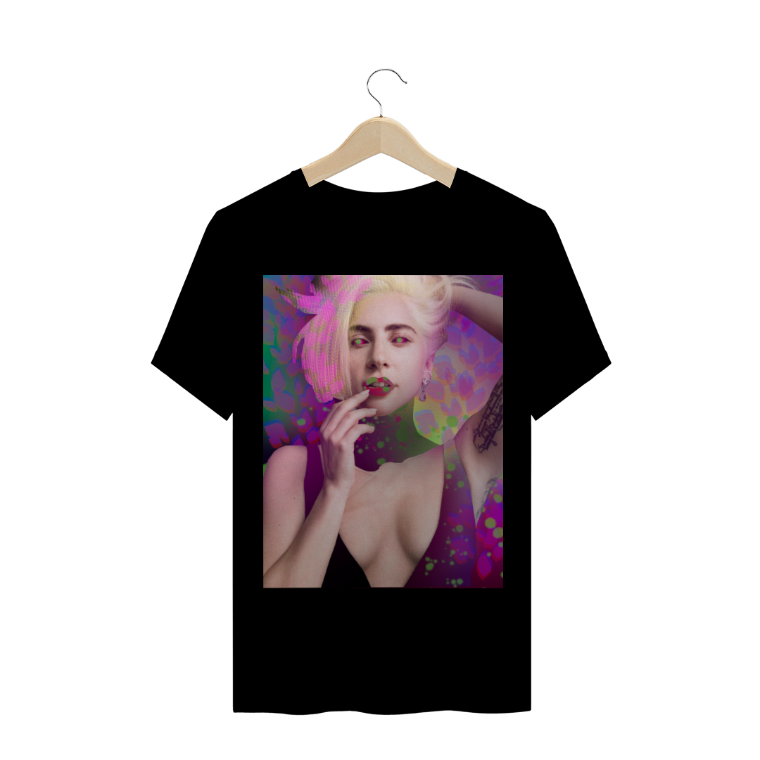 Nome do produto  Camiseta Lady Gaga Edição Black