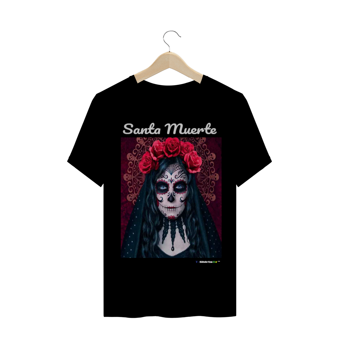 Nome do produto  Camiseta Santa Muerte Preta