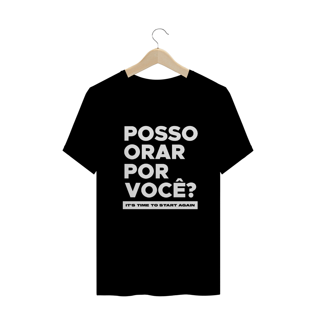 Nome do produto: POSSO ORAR POR VOCÊ?(PRETA) - START Movement
