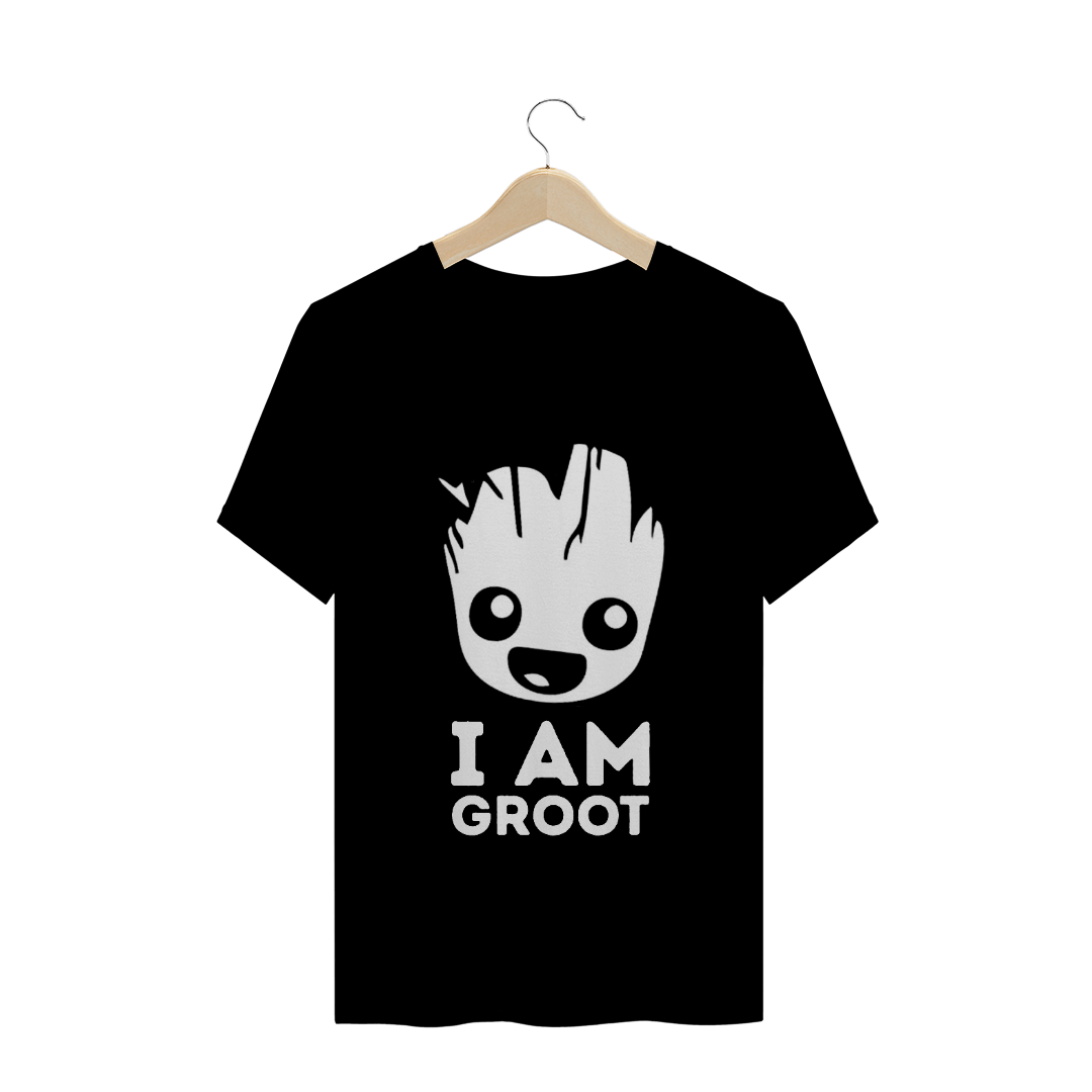 Nome do produto  Camisa Masculina I Am Groot