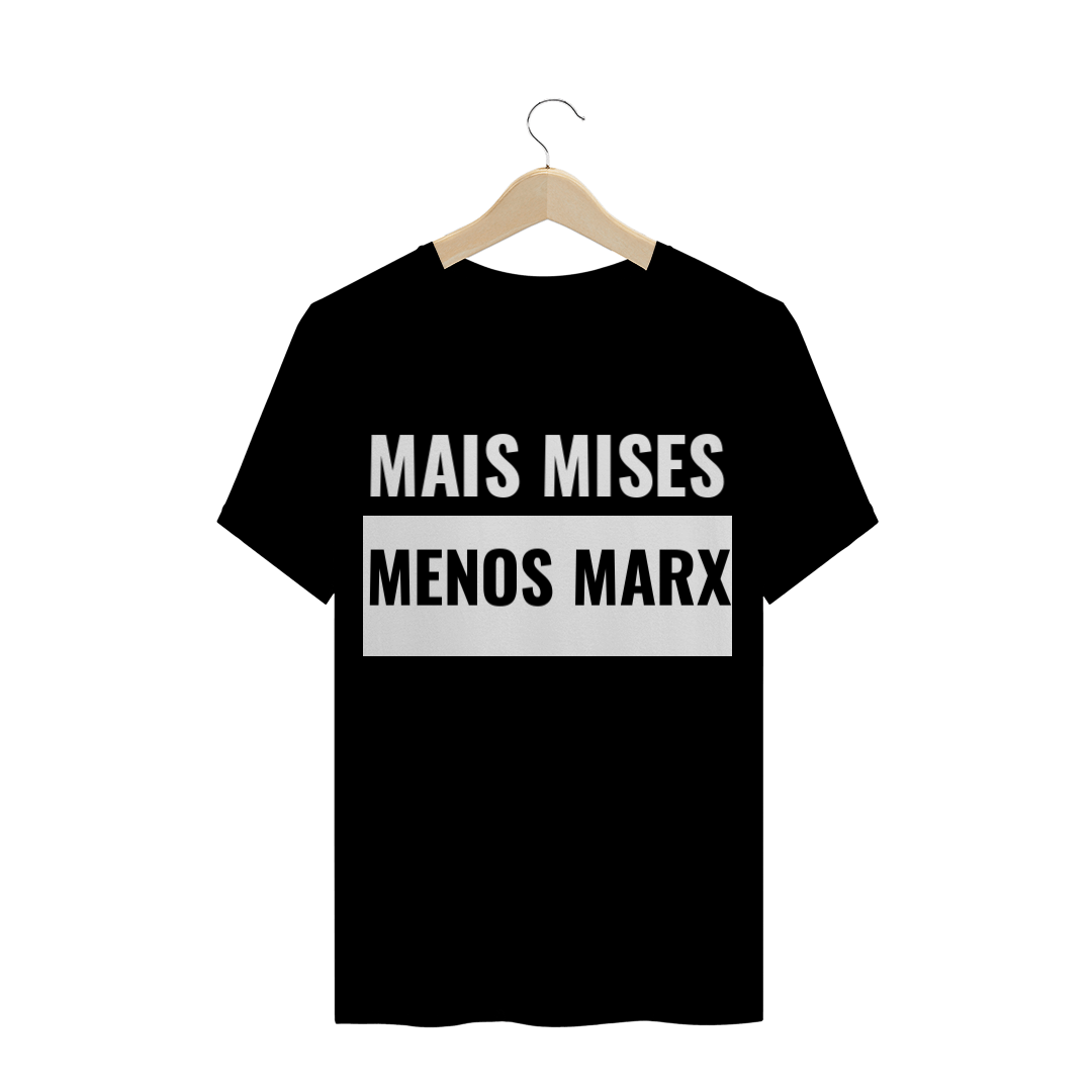 Nome do produto: T-Shirt Mais Mises Menos Marx