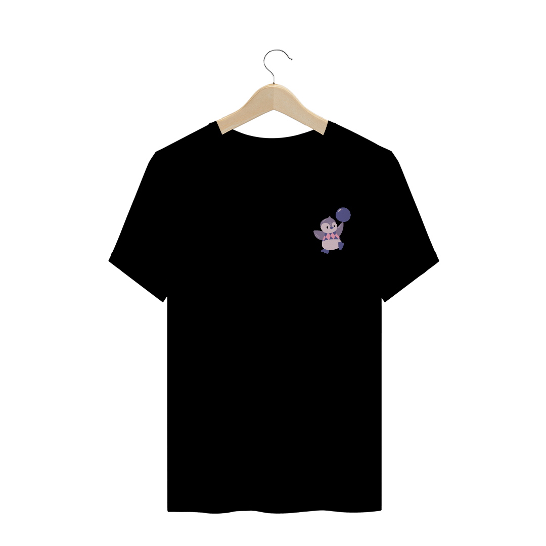 Nome do produto  Camiseta preta - Pinguim