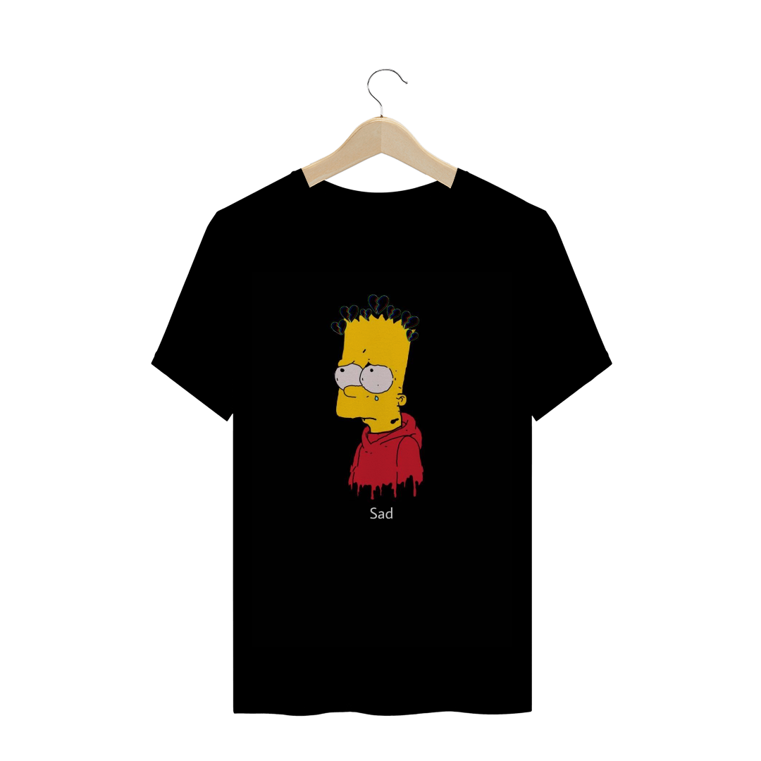 Nome do produto  T-Shirt Bart Simpson Sad