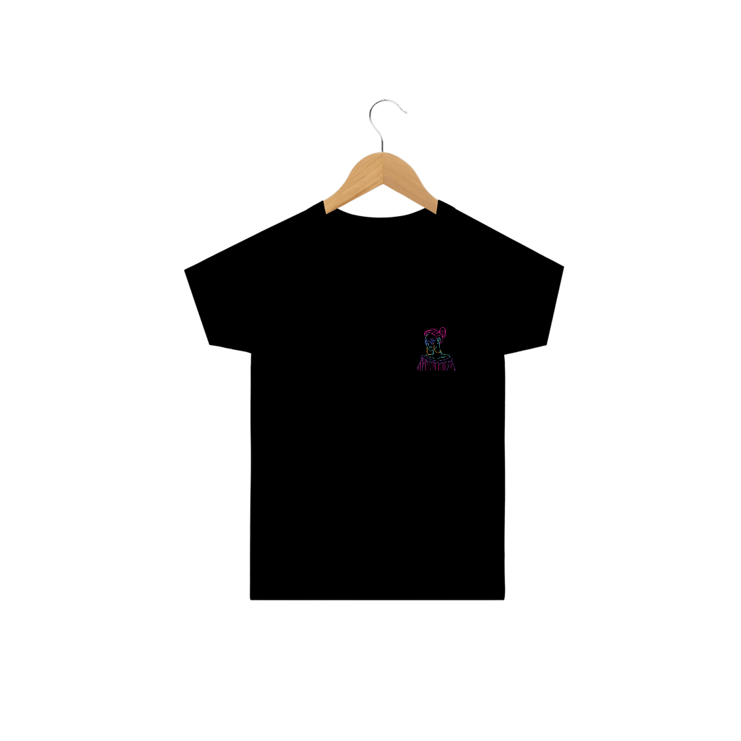 Nome do produto  Mulher Neon - T-Shirt Infantil