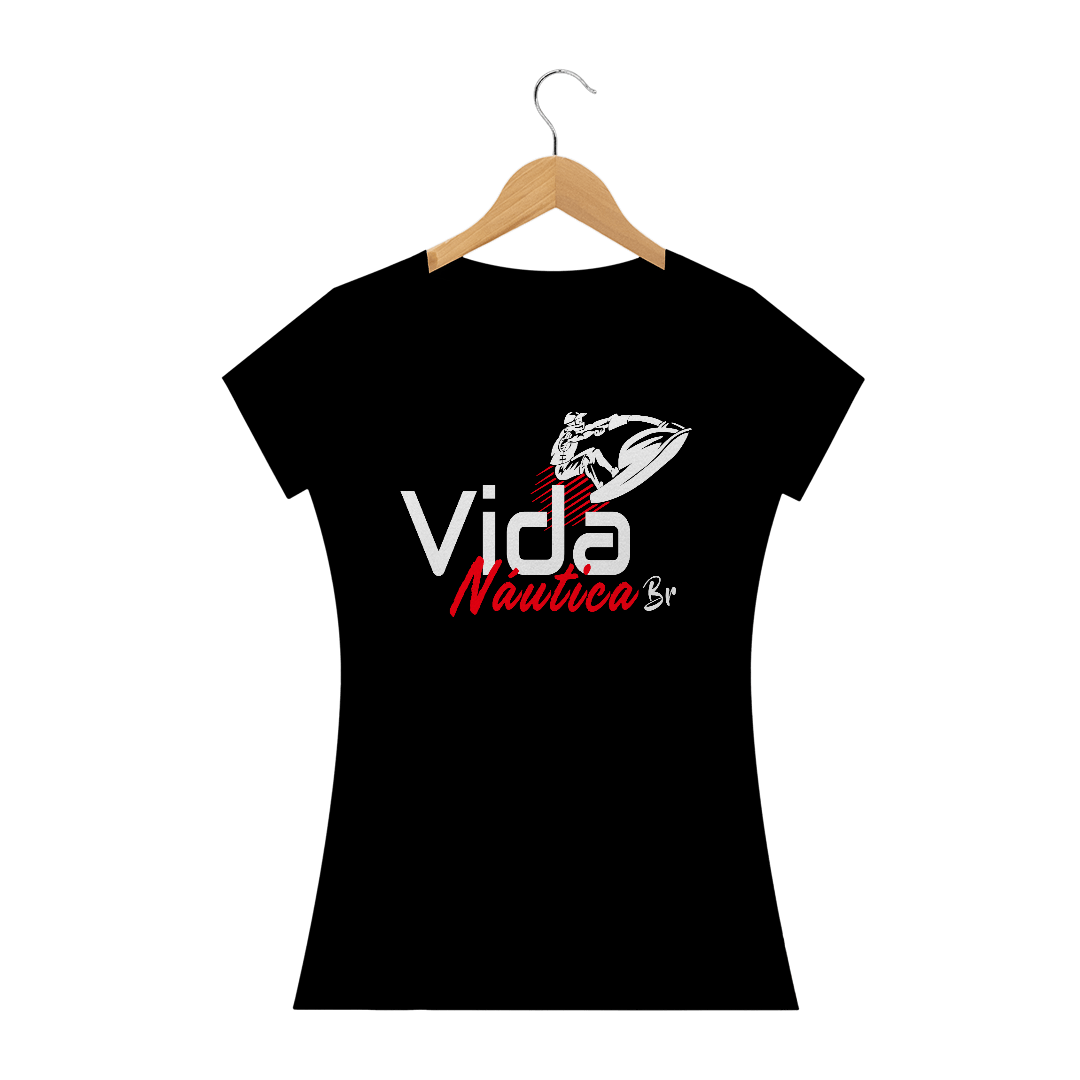 Nome do produto  CAMISA LOGO VIDA NÁUTICA BR FEMININA
