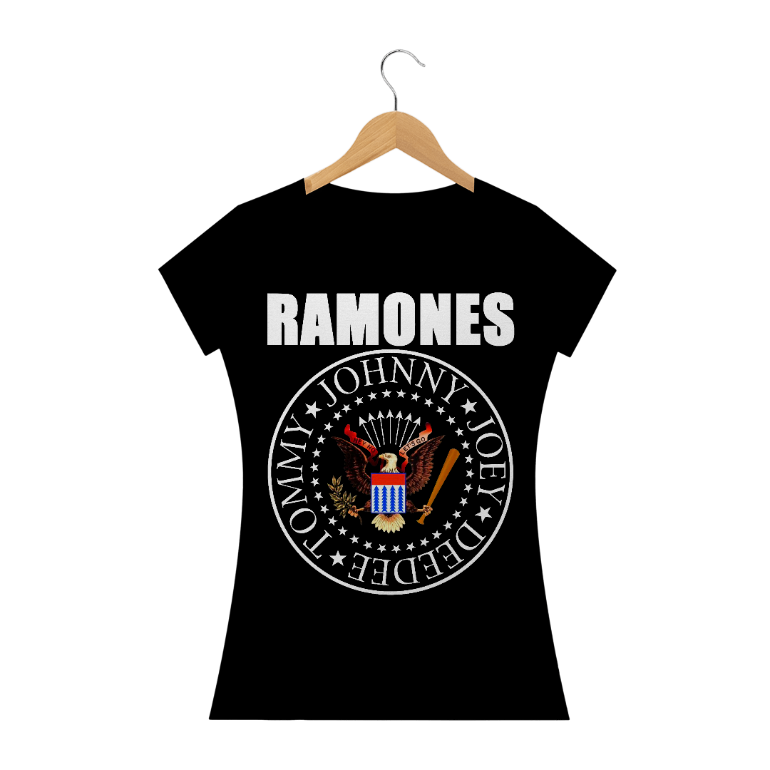 Nome do produto  Baby Look Ramones