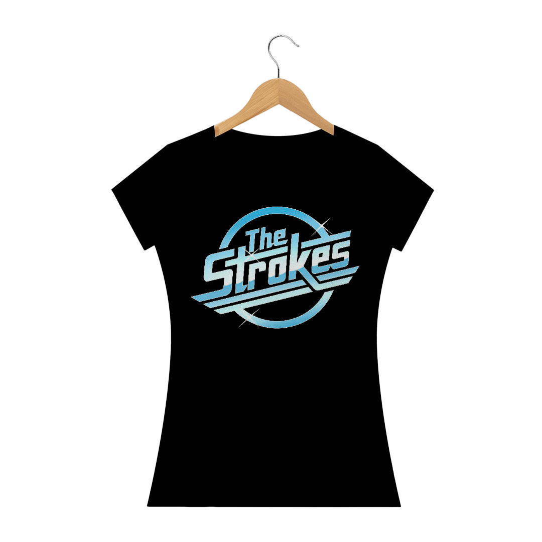 Nome do produto  Camiseta Baby Look The Strokes