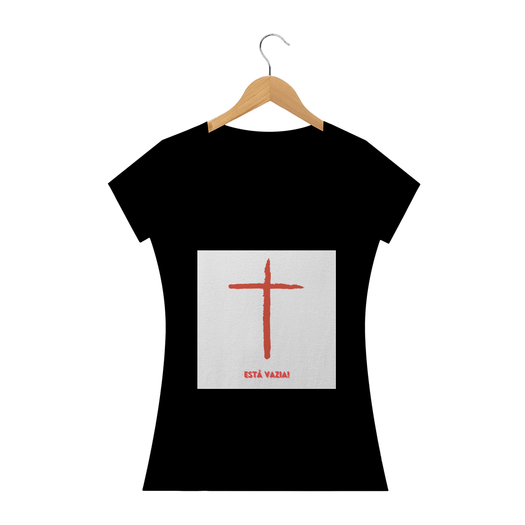 Nome do produto  Camiseta feminina estampa Está vazia