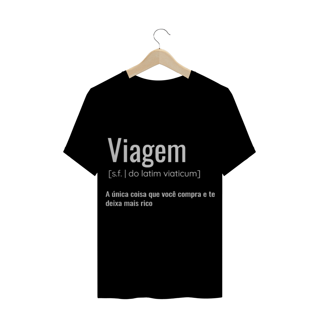 Nome do produto  Camiseta viagem