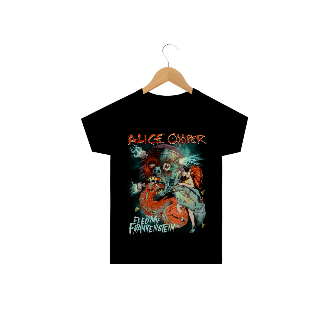 Nome do produto  Camiseta Infantil Alice Cooper