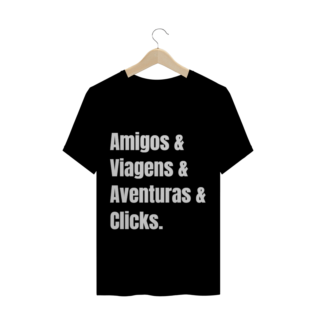 Nome do produto  Camiseta Amigos & mais cores 
