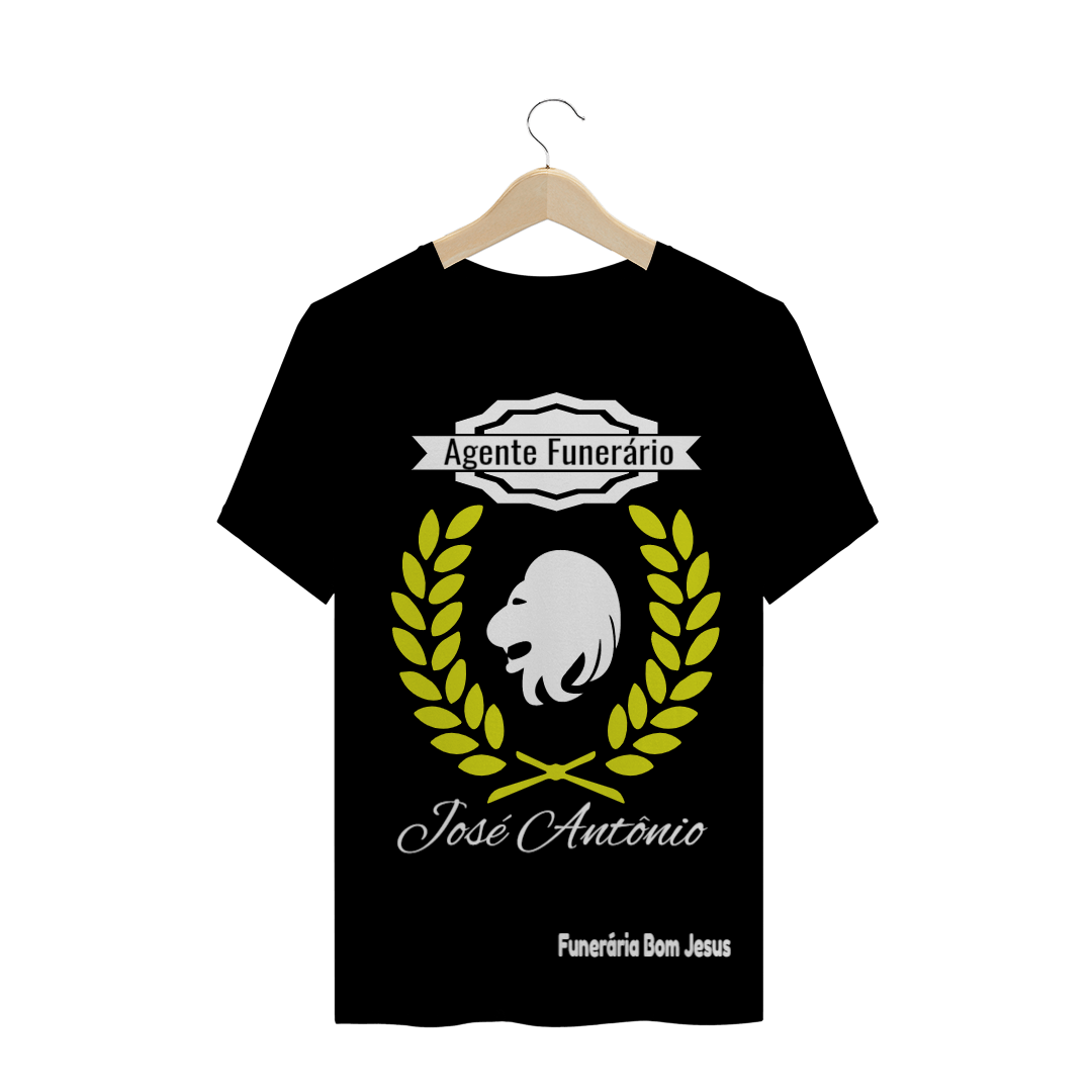 Nome do produto  AGENTE FUNERÁRIO T-SHIRT QUALITY