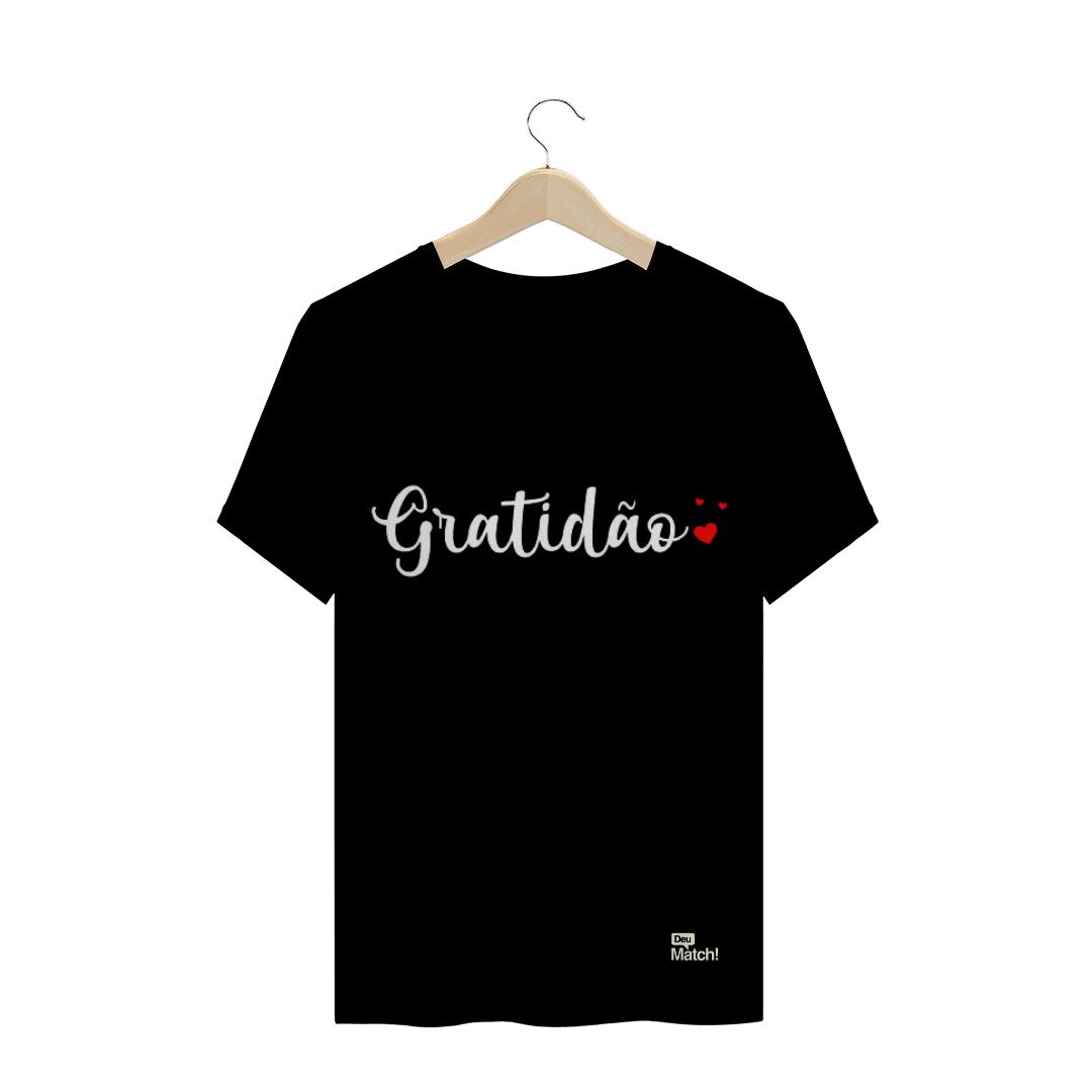 Nome do produto  GRATIDÃO CAMISETA