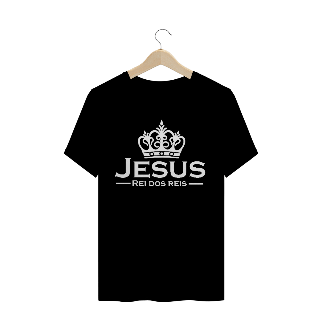 Nome do produto  Camisa Jesus rei dos reis coroa t-shirt masculina 