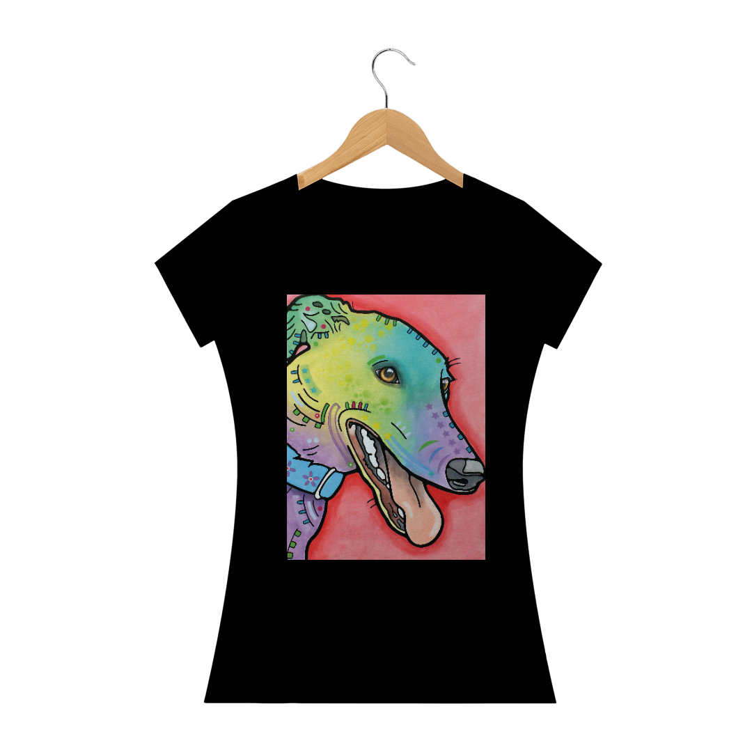 Nome do produto  Pink Greyhound  Baby Look