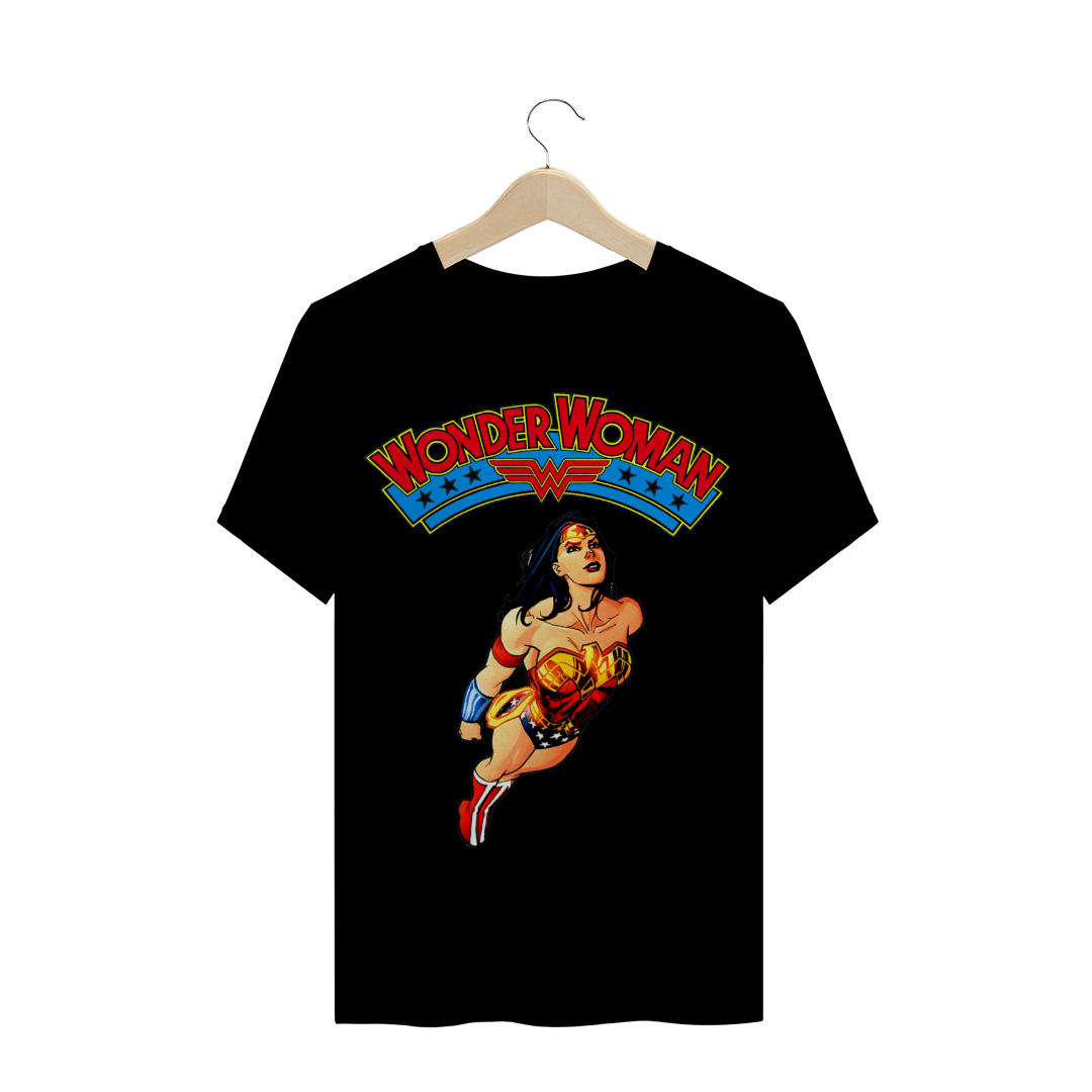 Nome do produto  Camiseta Wonder Woman -  Heróis