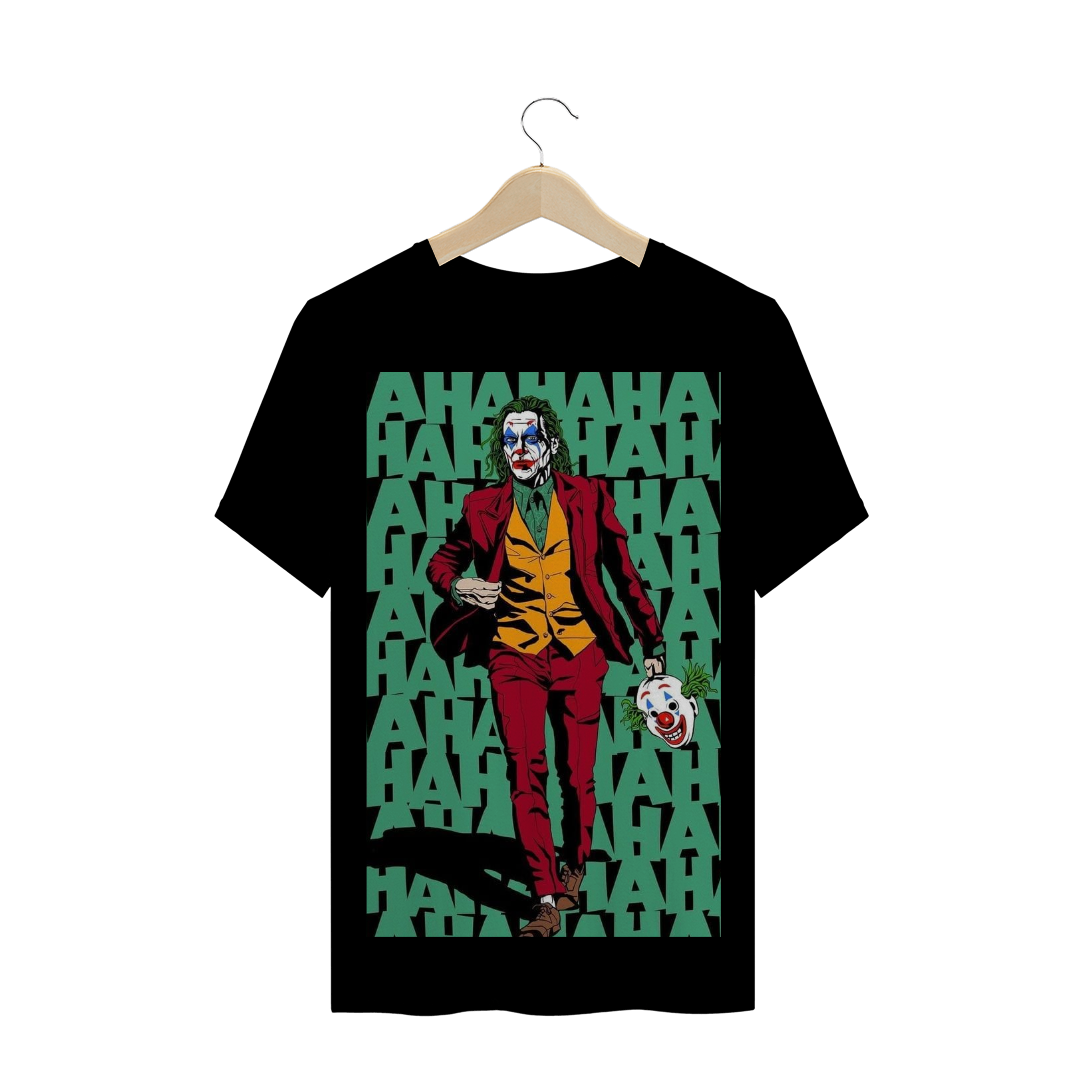 Nome do produto  T-SHIRT MASCULINA - CORINGA 