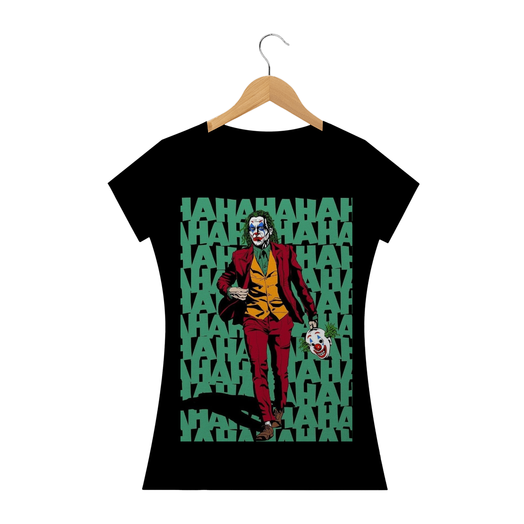 Nome do produto  T-SHIRT FEMININA - CORINGA