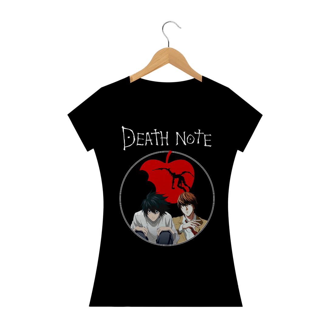 Nome do produto  Baby Look Death Note - Cartoons