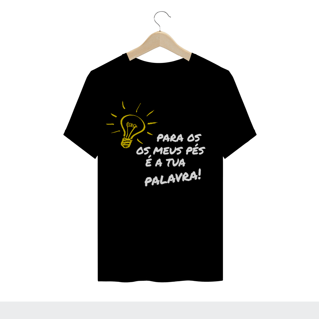 Nome do produto  T-Shirt Lâmpada para os meus pés