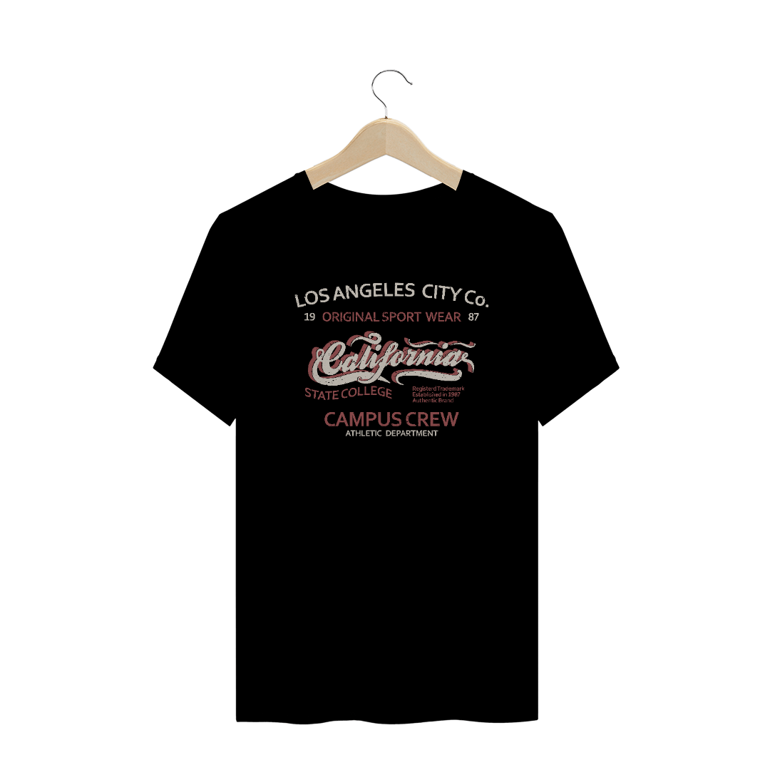 Nome do produto  Camiseta California campus crew plus