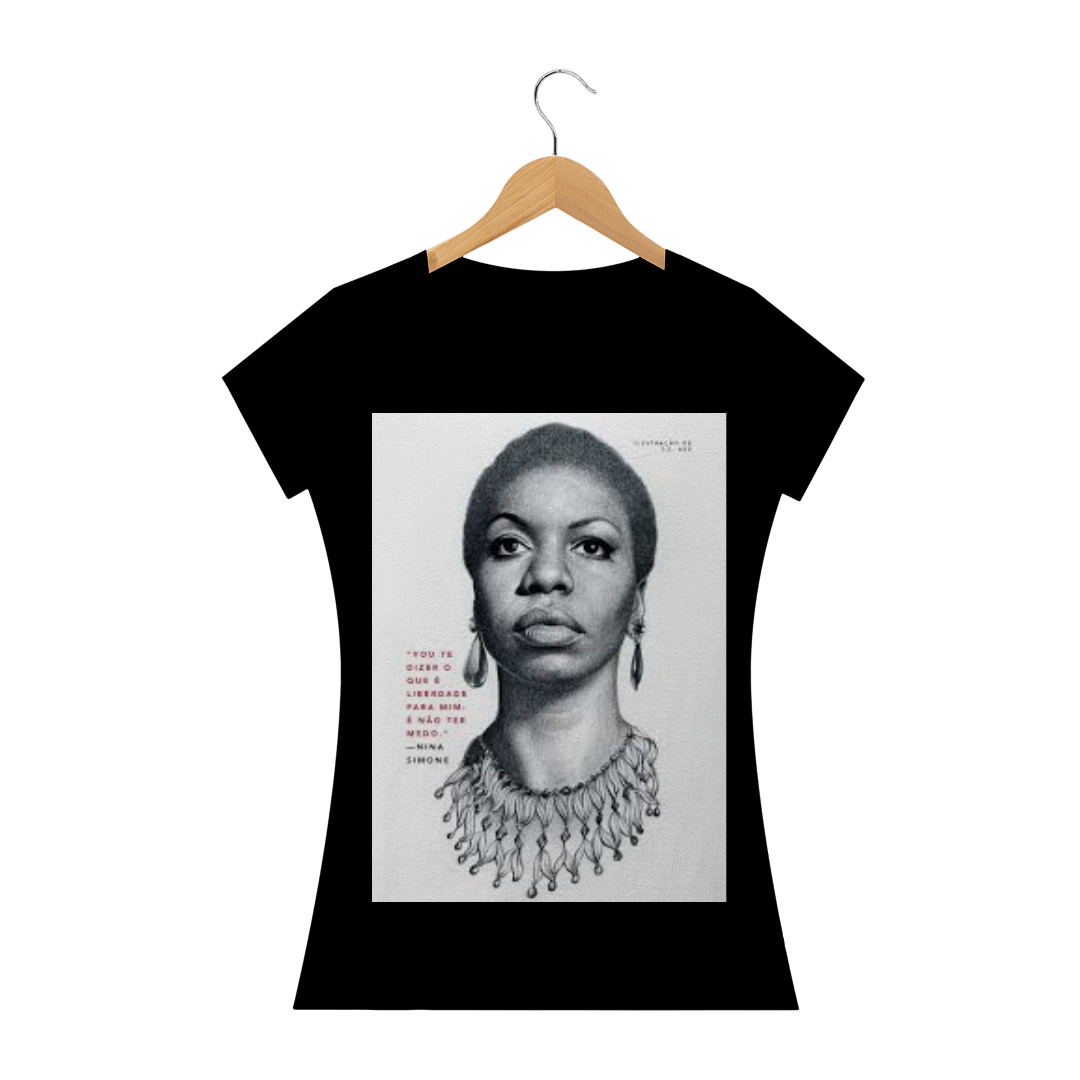 Nome do produto  CAMISETA NINA SIMONE 