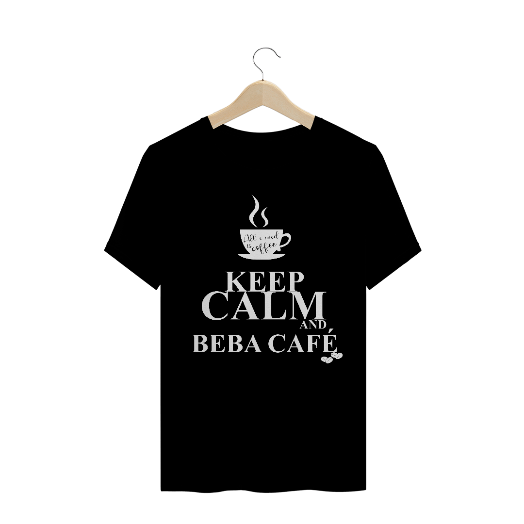 Nome do produto  Camiseta Masculina Beba Café