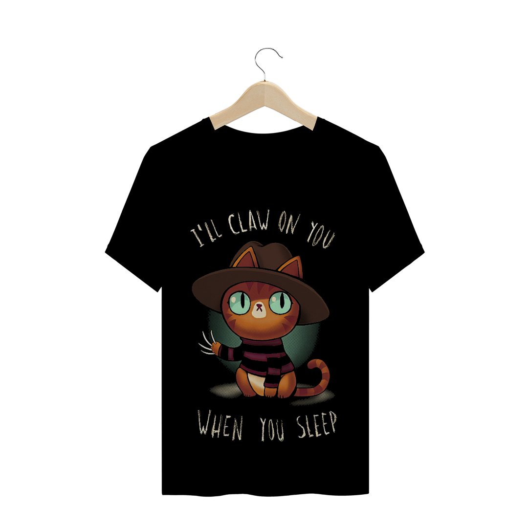 Nome do produto  Camiseta gato pesadelo (gatos)