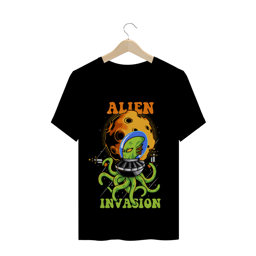 Nome do produto  Camiseta Invasão Alien Aliens)