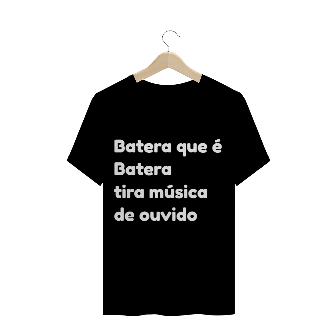 Nome do produto  Frases de Batera - Música de Ouvido - Escrita Branca