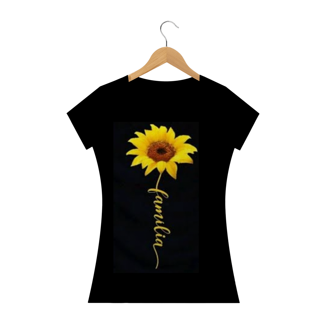 Nome do produto: Camisa  girassol / feminina