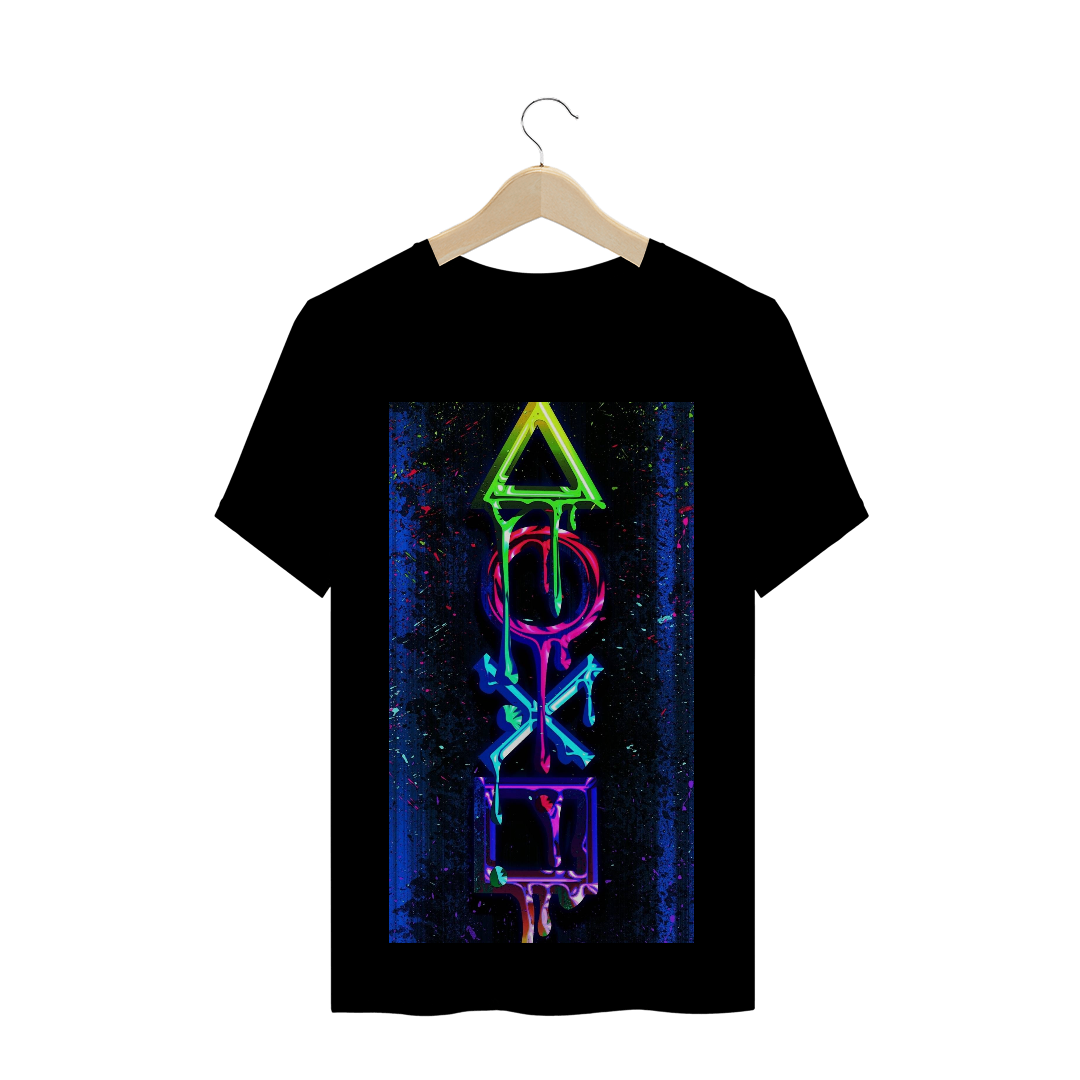 Nome do produto  camisa estampa ps4 masculina 