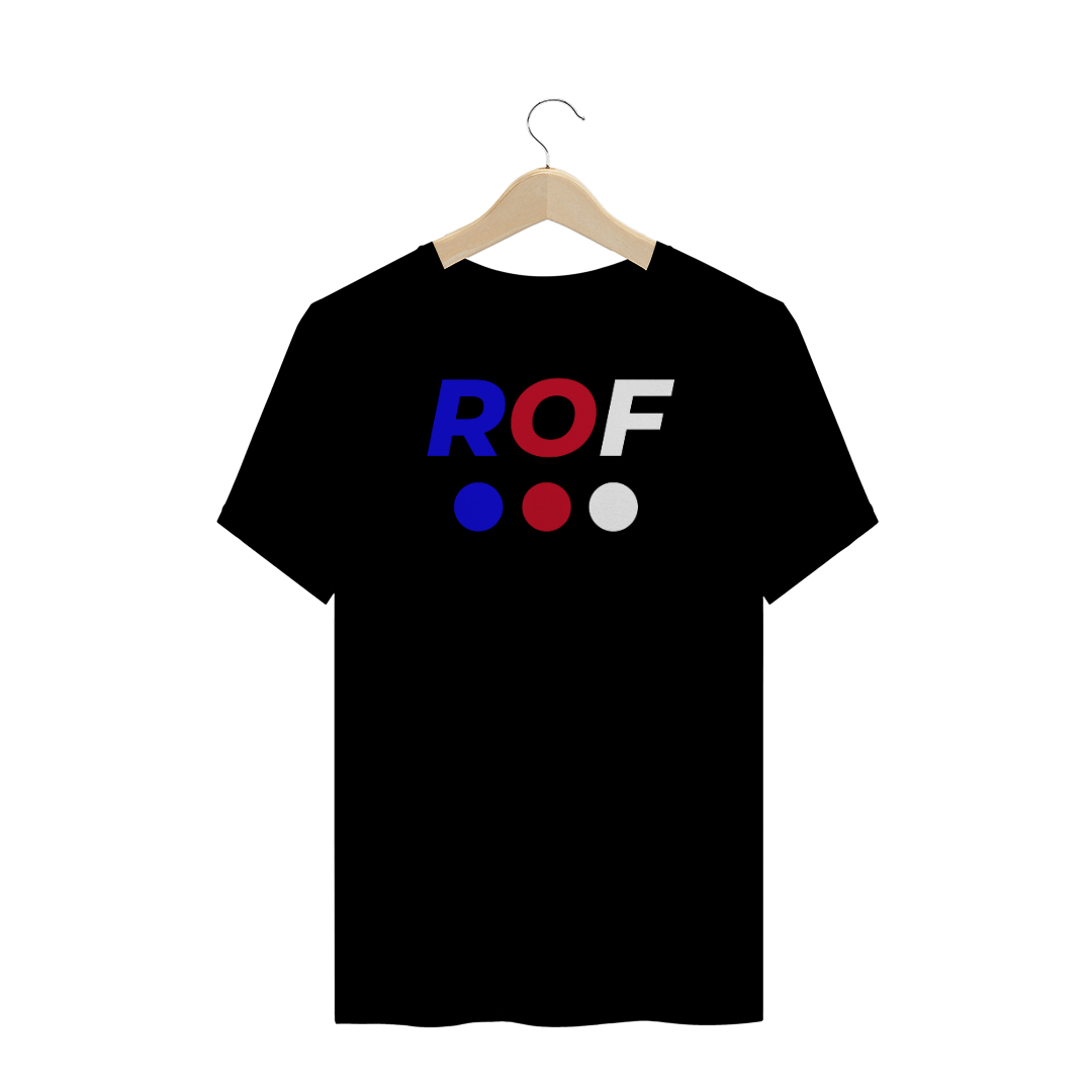 Nome do produto  CAMISA ROF ESPORTE LOGO PRETA