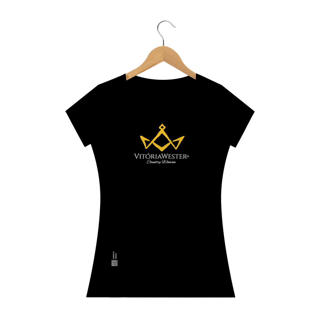 Nome do produto  VITÓRIA WESTER® | IT-100016 | T-SHIRT FEMININA
