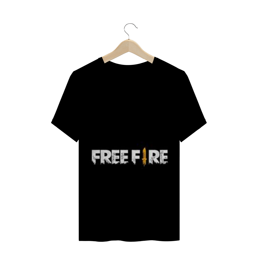 Nome do produto  camiseta free fire plus size