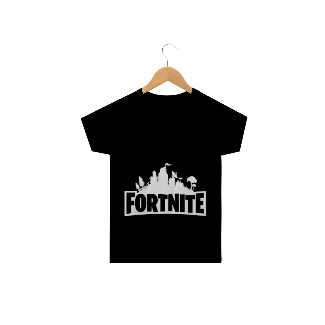 Nome do produto  camiseta infantil fortnite