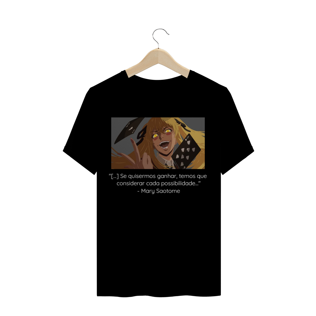 Nome do produto  Camiseta Kakegurui - Mary Saotome
