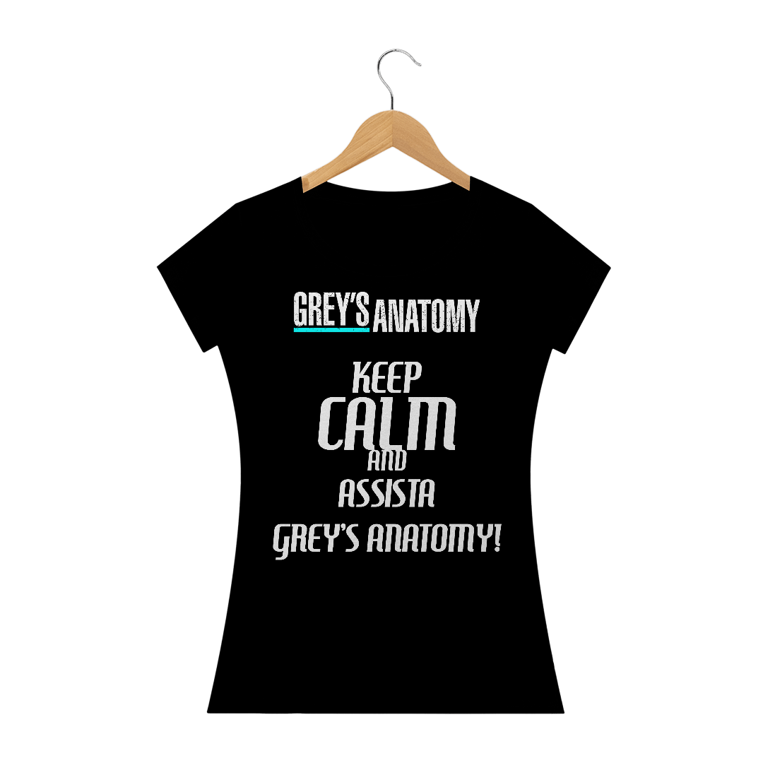 Nome do produto  Camiseta Feminina Grey's Anatomy