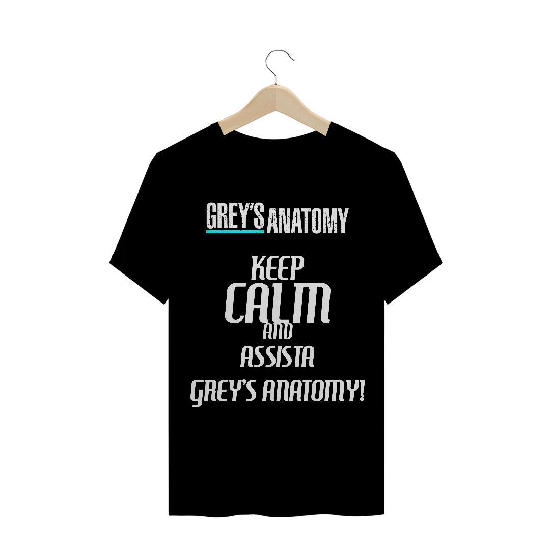 Nome do produto  Camiseta Masculina Grey's Anatomy