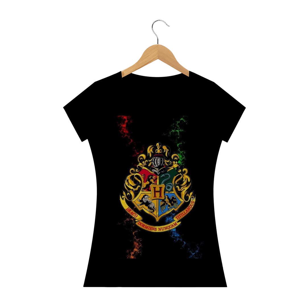 Nome do produto  camisa feminina com estampa harry potter