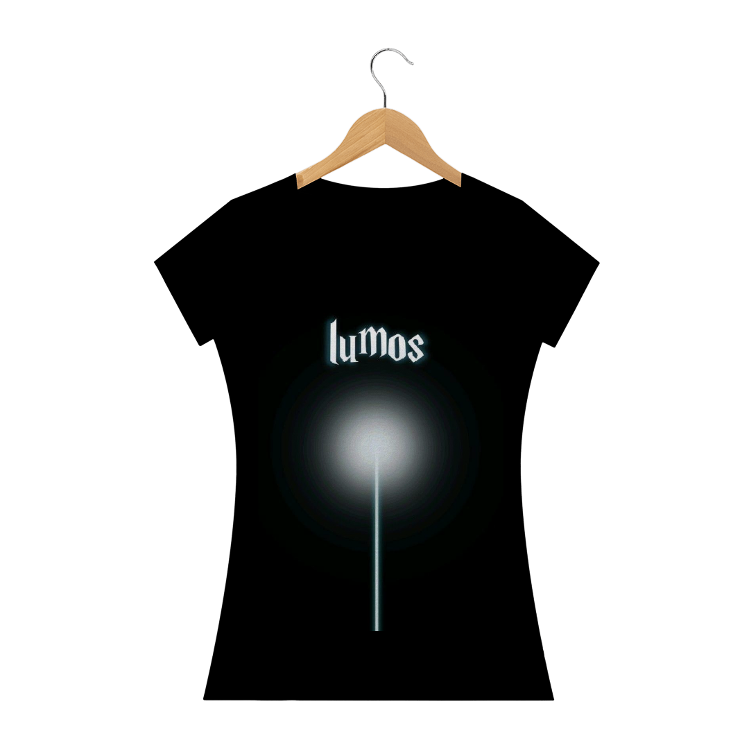 Nome do produto: camisa harry potter \'\'lumos\'\' feminina