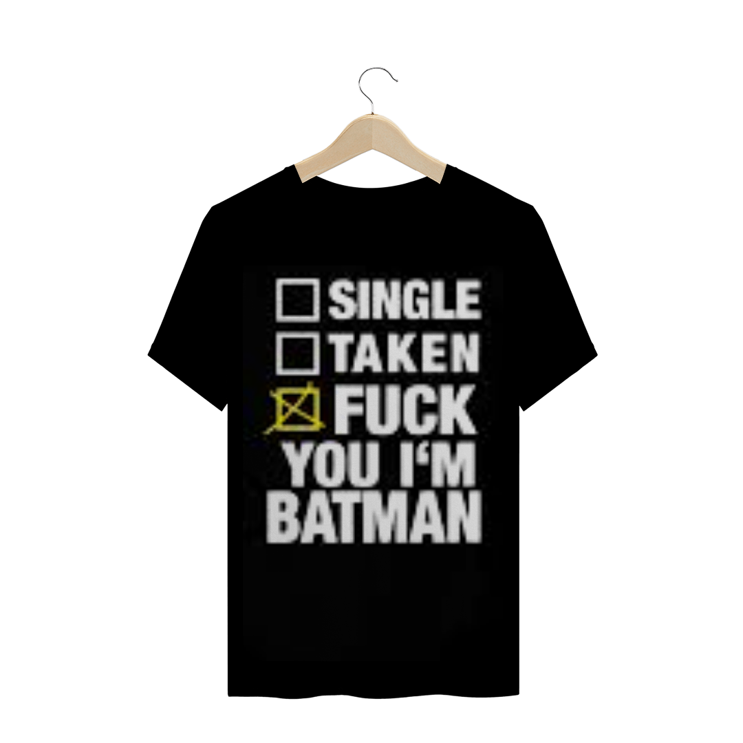 Nome do produto  camisa i'm batman masculina preta
