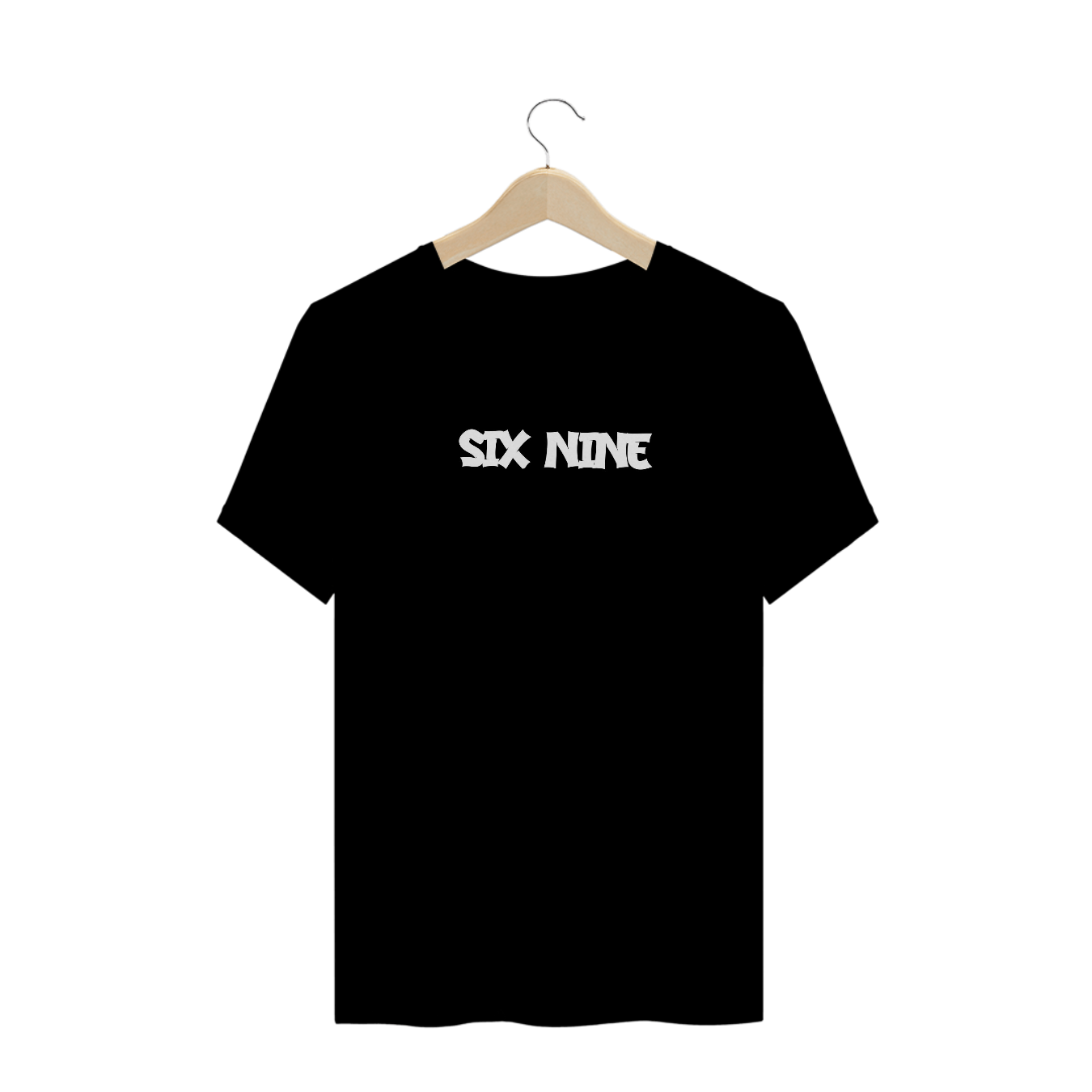 Nome do produto  Camiseta Preta Masculina -  SIXNINE