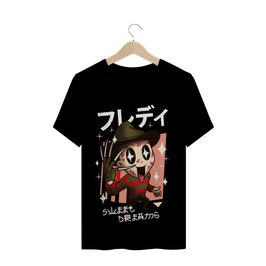 Nome do produto  Camiseta Freddy Chibi (halloween,personagens)